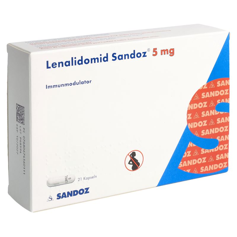 LENALIDOMID Sandoz Kaps 5 mg 21 Stk