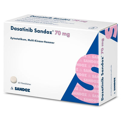 DASATINIB Sandoz Filmtabl 70 mg 60 Stk