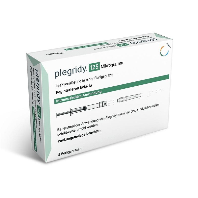 PLEGRIDY Inj Lös 125 mcg/0.5 ml Fertspr 2 Stk