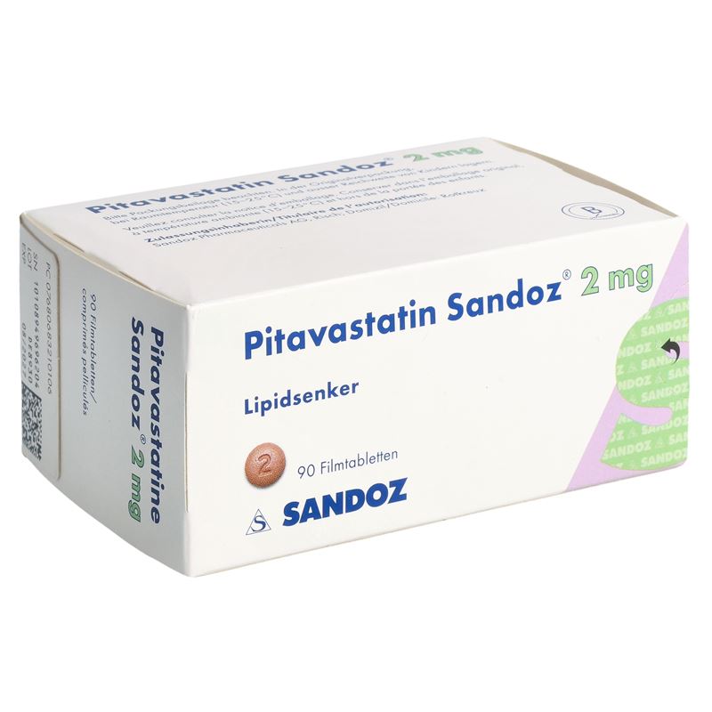 PITAVASTATIN Sandoz Filmtabl 2 mg 90 Stk