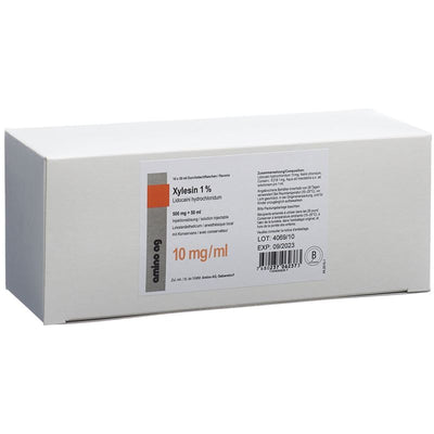 XYLESIN Inj Lös 500 mg/50ml m Kons 10 x 50 ml